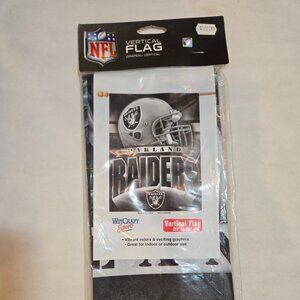 WinCraft Oakland Las Vegas Raiders 27" x 37" Vertical Flag Banner Indoor Outdoor